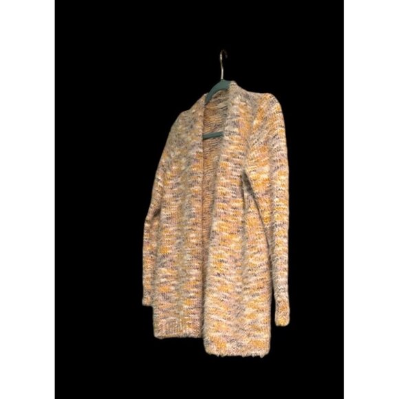 Loft Womens Multicolor Knit Open Cardigan Sweater Size SP - Picture 3 of 7